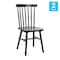 Flash Furniture Black Commercial Wooden Spindle Back Chairs, PK 2 ZH-8101WR-BK-2-GG - alternate 10